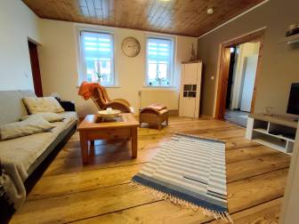 Vorschaubild Wohnzimmer, Holzfußboden, gemütlicher Raum, ambiente, Couch